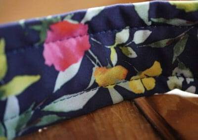 Softshell Halsband mit Blumenmuster