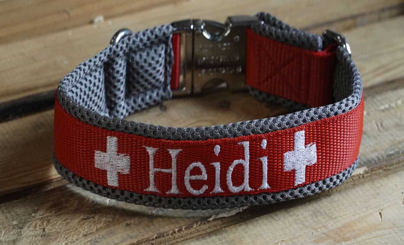 Hundehalsband Metallverschluss Heidi