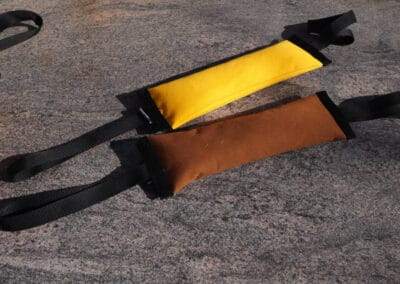 Trainingsdummy Gelb und Braun