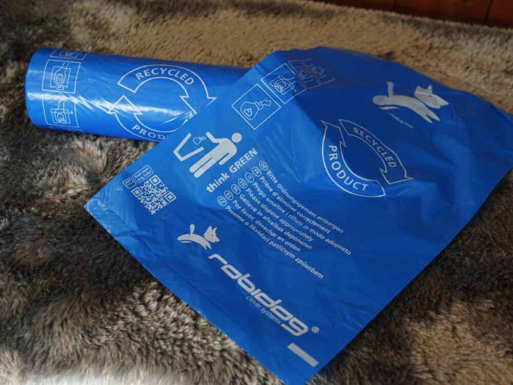 Robidog Recycling-Hundekotbeutel blau