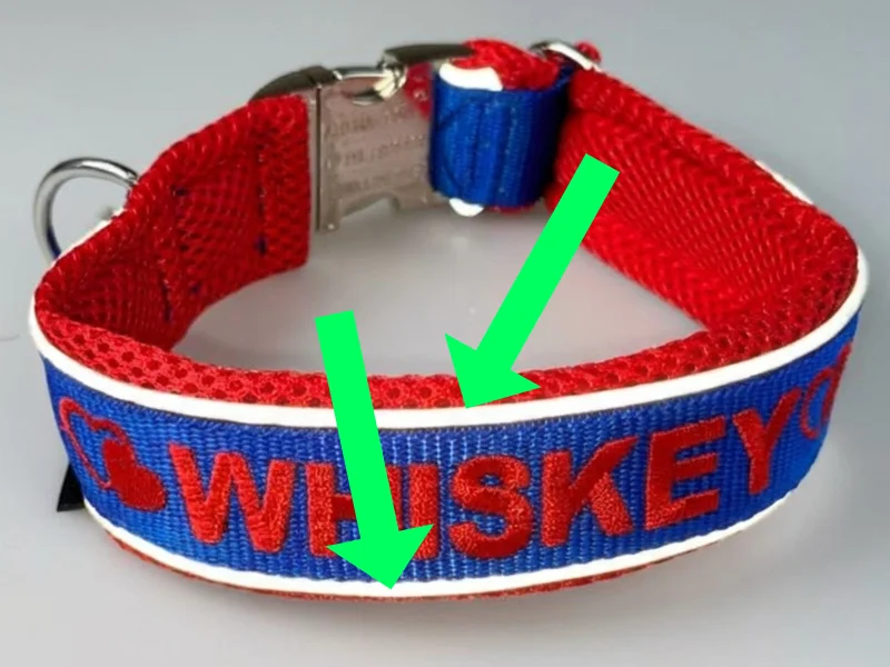 Reflektierende Paspeln